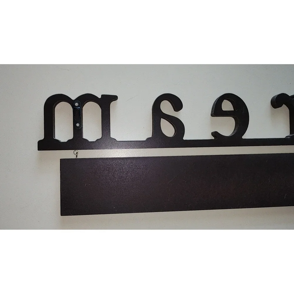 Unbranded Wall‎ Decor Brown and Blue All Things Are Possible Decor